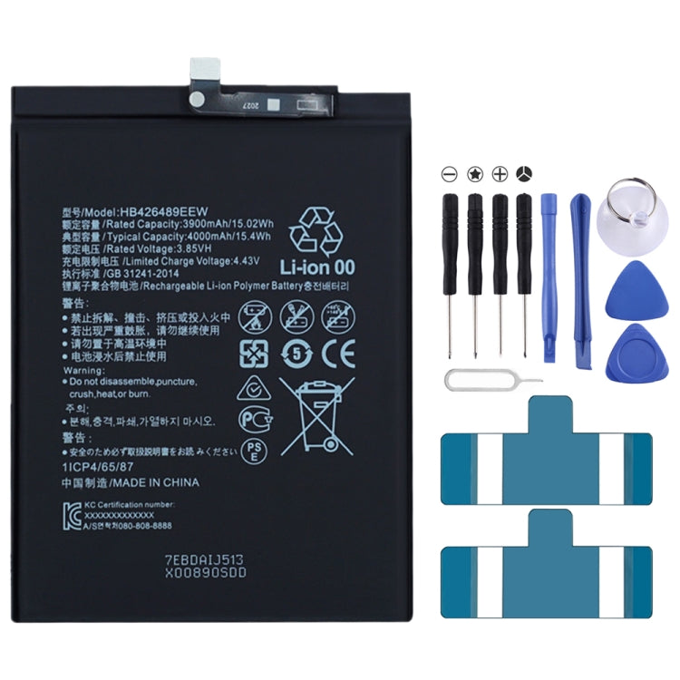 4000mA Lithium Polymer Replacement Battery for Huawei Enjoy 10s / Y8P / P Smart S / Honor Play 4T, For Huawei Enjoy 10s 4000mA Lithium Polymer Replacement Battery for Huawei Enjoy 10s / Y8P / P Smart S / Honor Play 4T, For Huawei Enjoy 10s